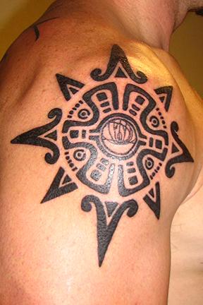 a-tribal-shoulder by Addicted 2 Tattoos