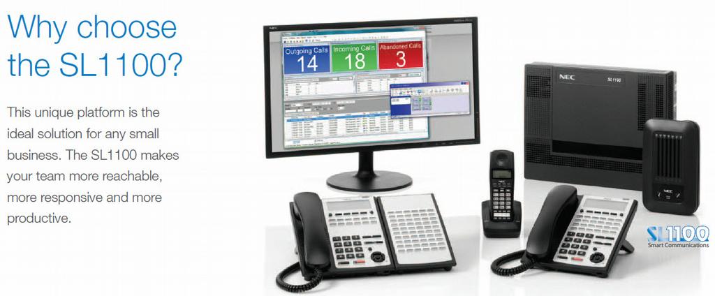 NEC SL1100 VoIP Phone System by Chabot Telecom Solutions