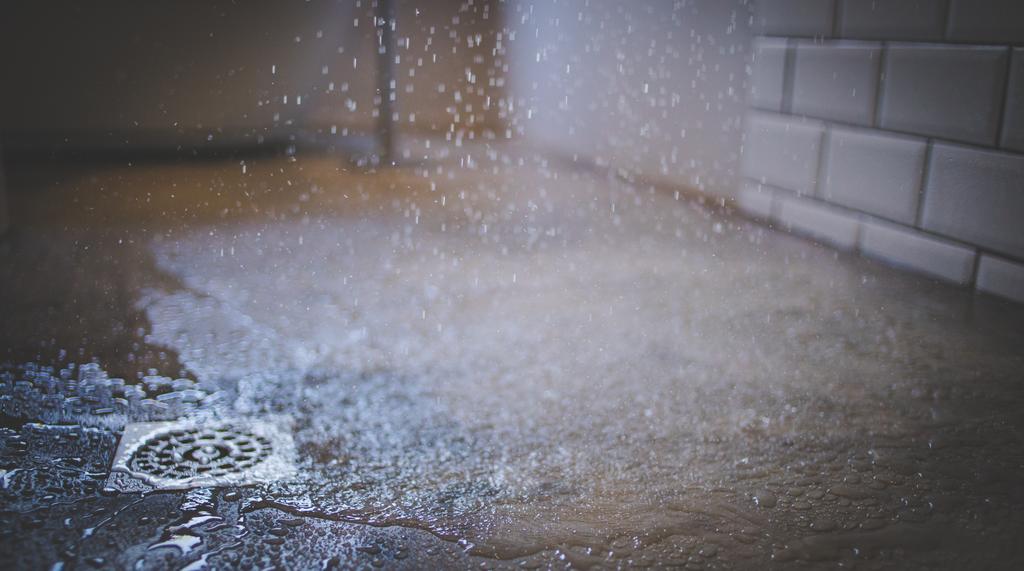 Water in the drain system